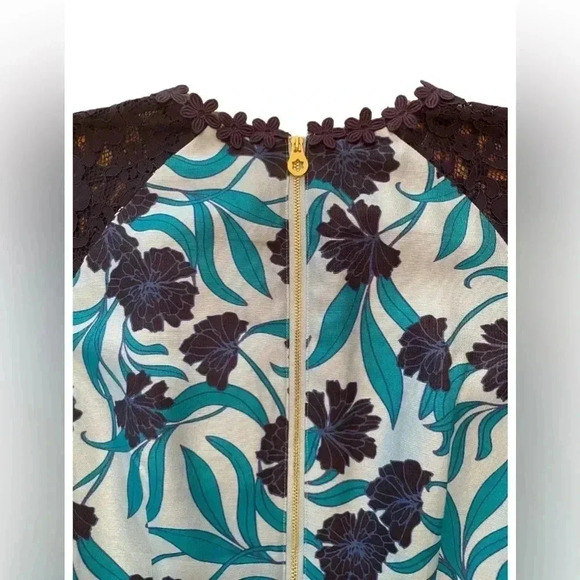 Draper James Blue Buttercup Bloom Floral Dress Size 6 - Picture 13 of 15